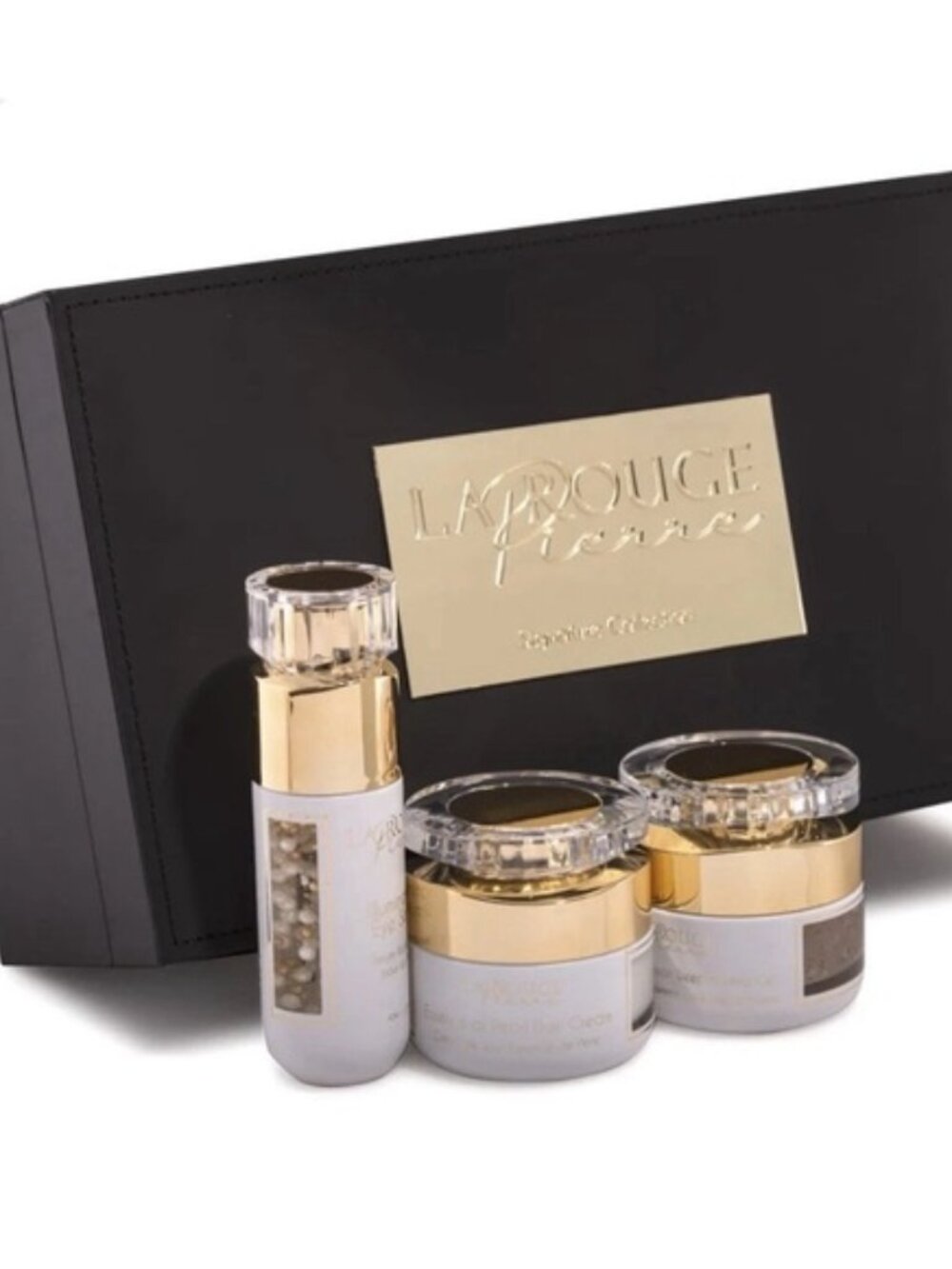 La Rouge Pierre 3 Piece Crystal Collection MSR $1450